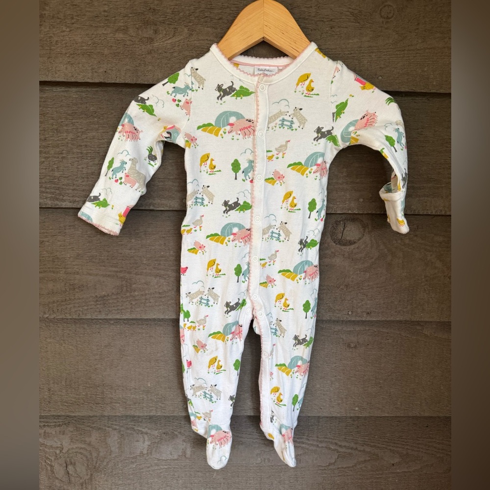 Baby Boden Farm Animals Sleeper